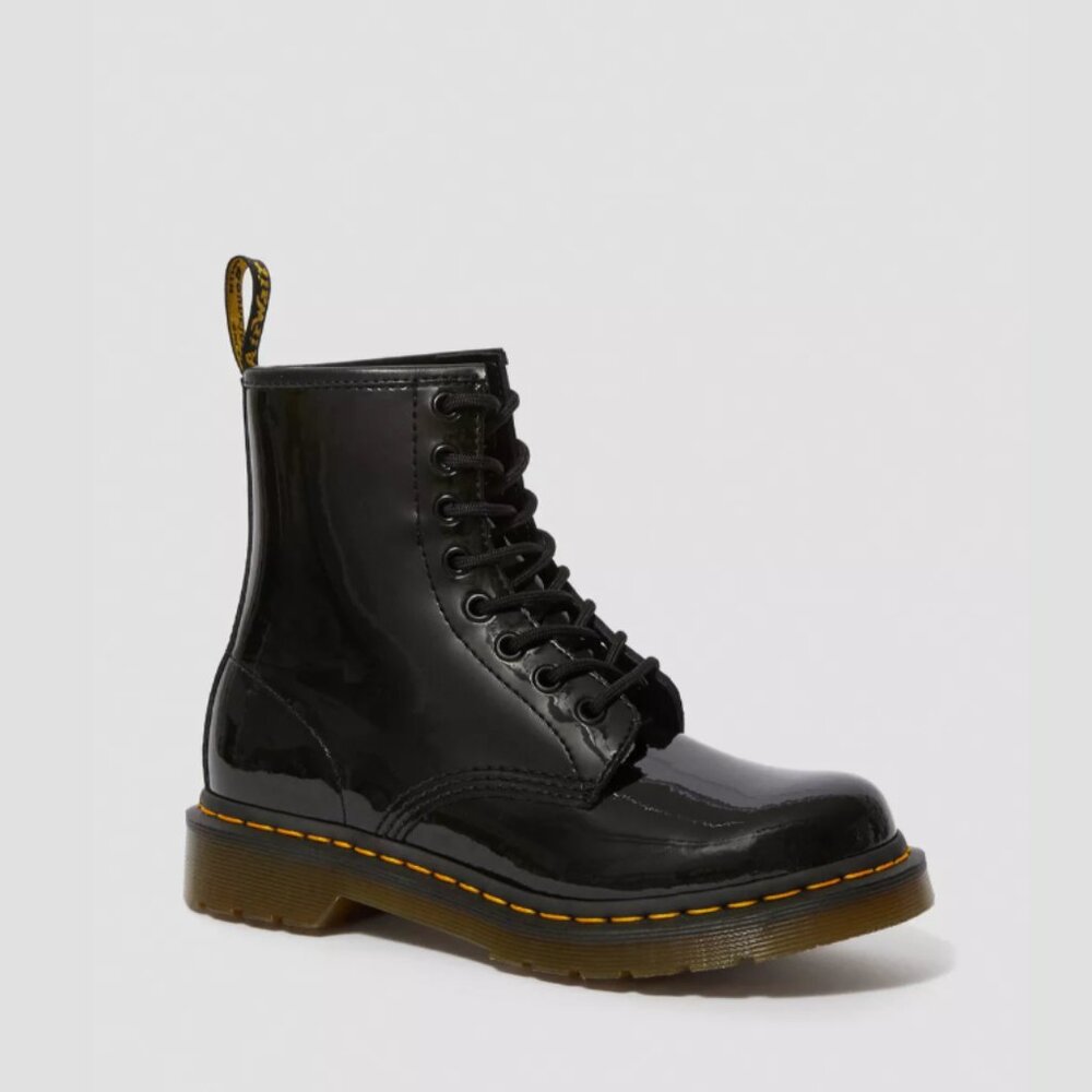 Dr. Martens Women's 1460 Classic Patent Leather Black Boots |‎ Size 5 | NWT